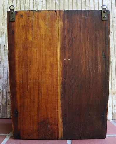 19th Century Spice Cabinet with Lettering