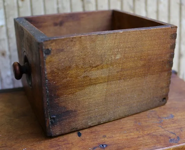 19th Century Spice Cabinet with Lettering