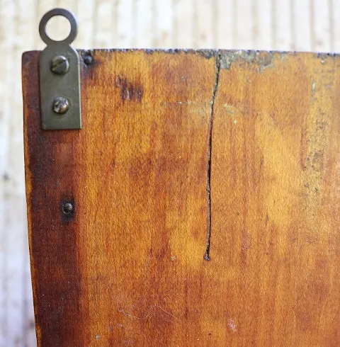 19th Century Spice Cabinet with Lettering