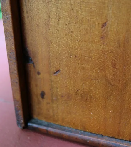 19th Century Spice Cabinet with Lettering