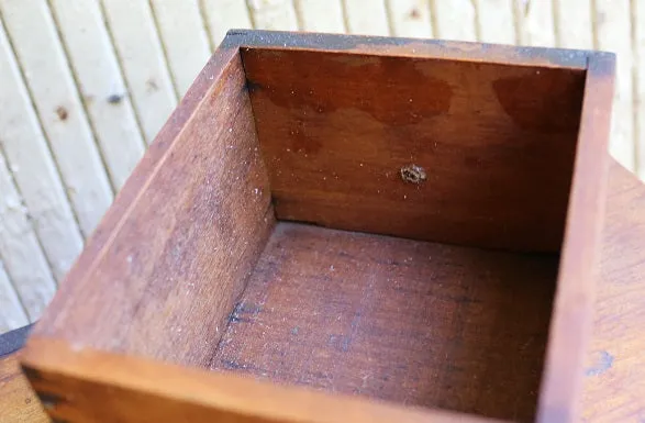 19th Century Spice Cabinet with Lettering