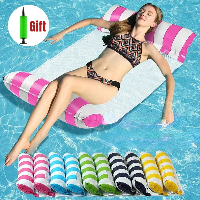 2023 Inflatable Water Hammock Recliner Pool Toy