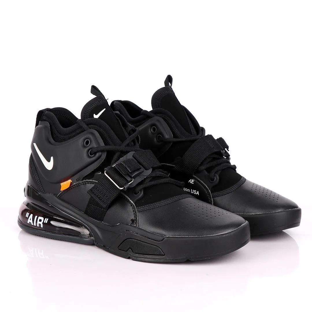 270 Off White Black Total Orange Men's Shoes Black