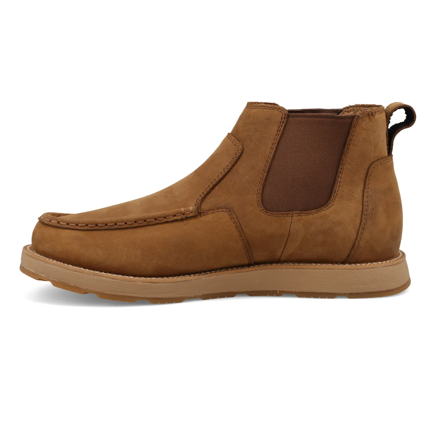 5" Wedge Sole Boot - Lion Tan