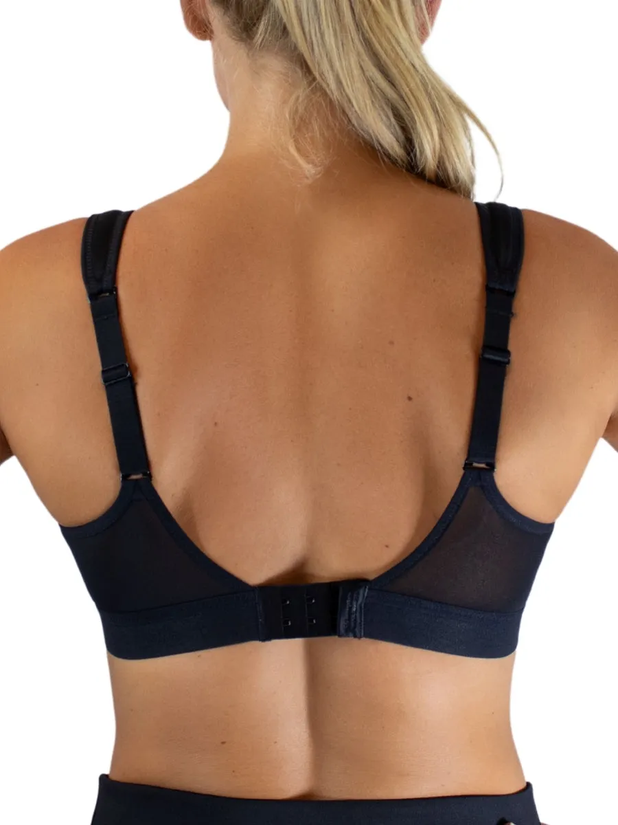 Active Classic Support Sports Bra - Black