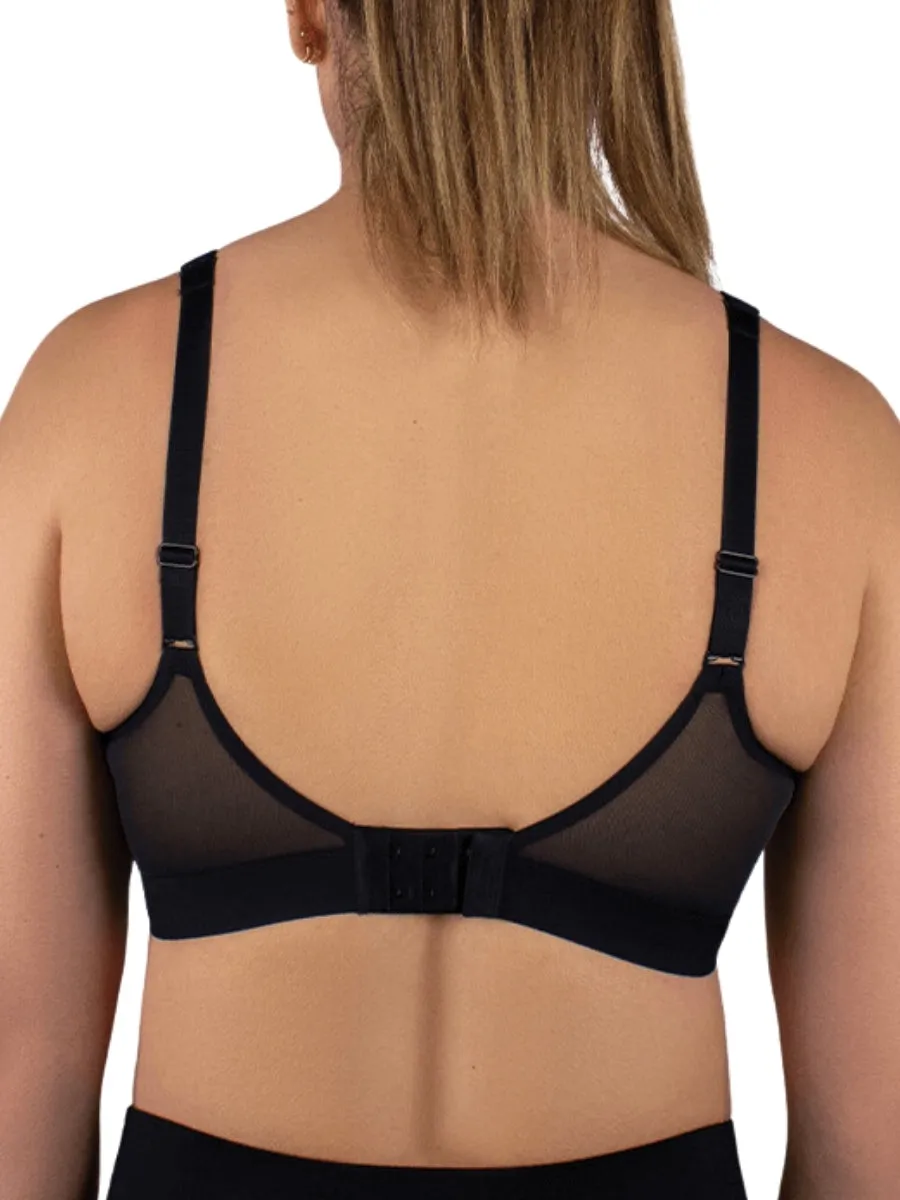 Active Classic Support Sports Bra - Black