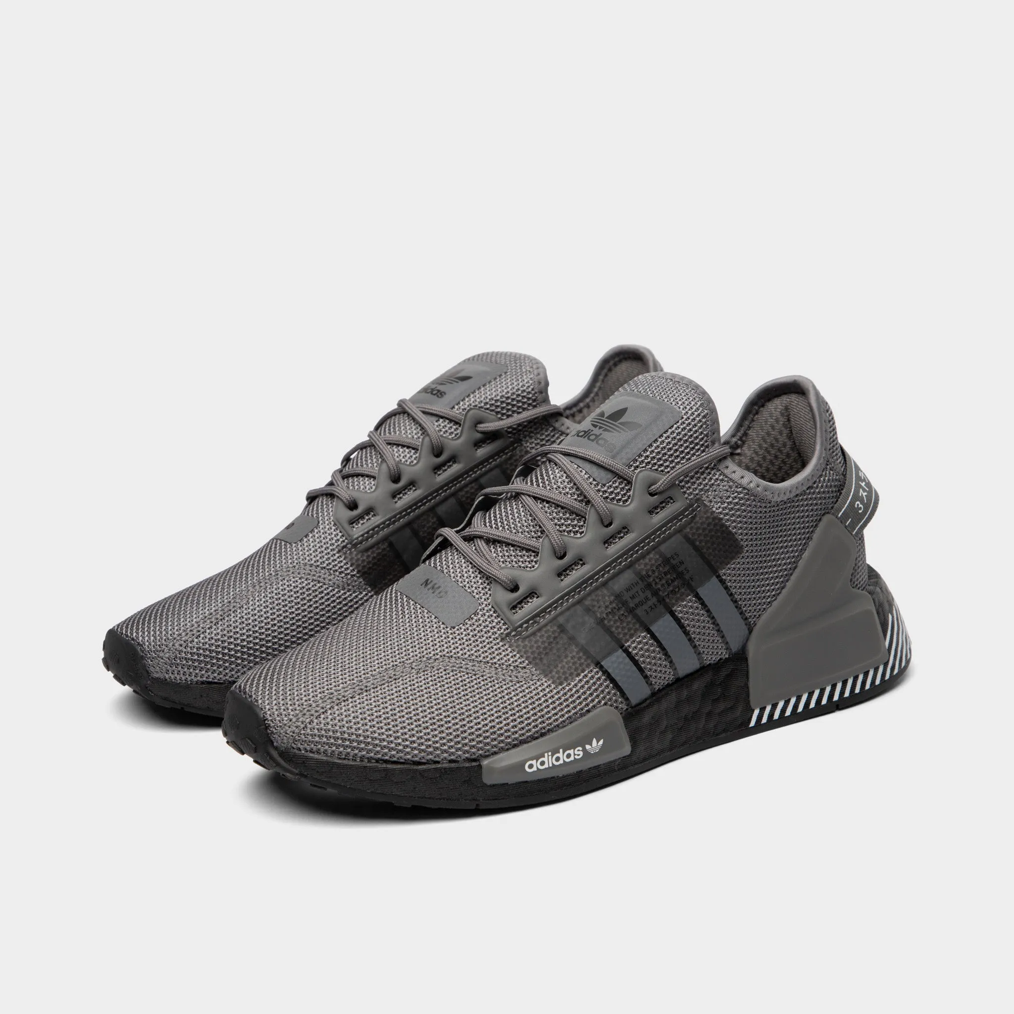 adidas Originals NMD_R1 V2 Grey Four / Core Black - Cloud White