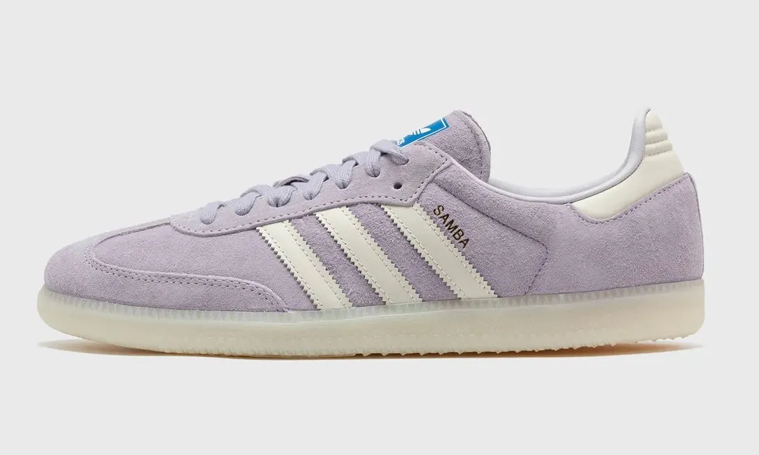 Adidas Samba Silver Dawn Chalk White