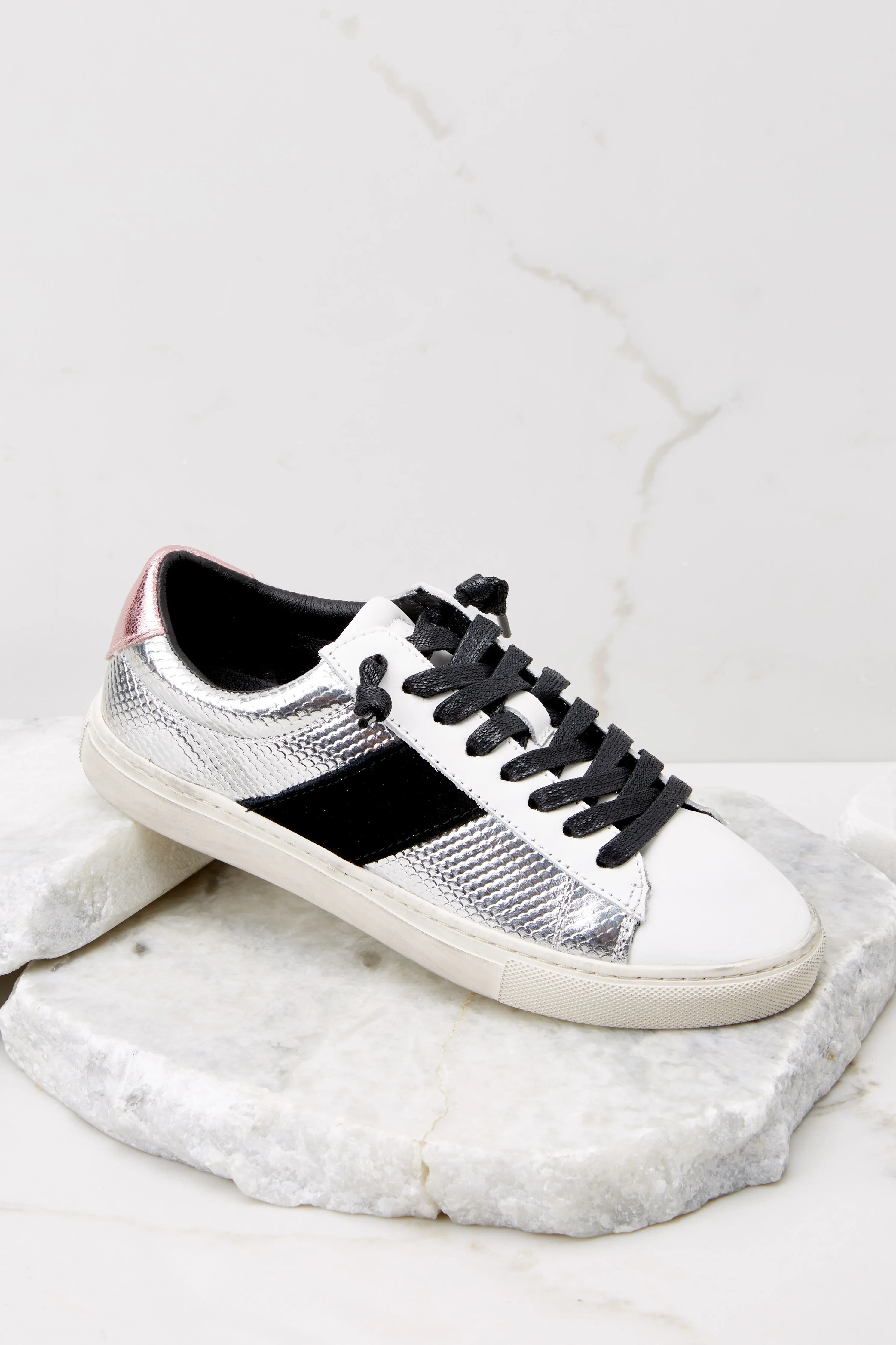 Aimee 1 Silver Multi Sneakers