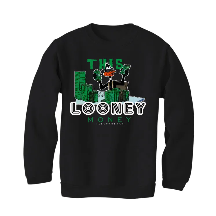 Air Jordan 1 High OG “Lucky Green” | illcurrency Black T-Shirt (Looney Money)