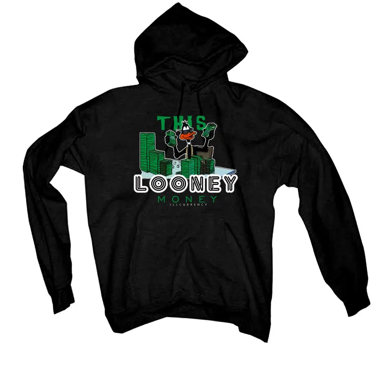 Air Jordan 1 High OG “Lucky Green” | illcurrency Black T-Shirt (Looney Money)