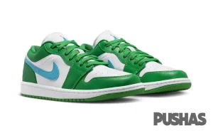 Air Jordan 1 Low 'Lucky Green Aquatone' W