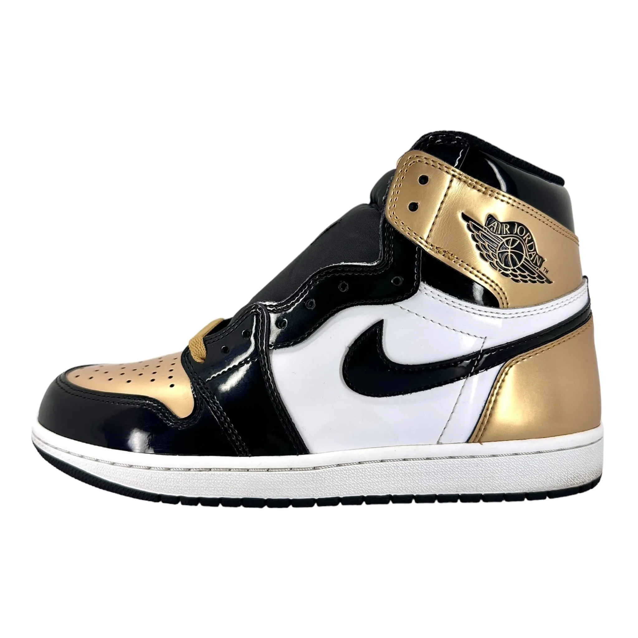 Air Jordan 1 Retro High NRG Patent Gold Toe Pre-Owned