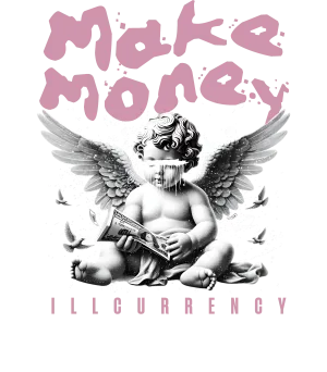 Air Jordan 4 WMNS Orchid Black T-Shirt (Make Money)| illcurrency