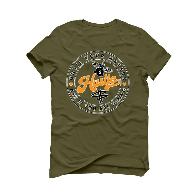 Air Jordan 5 “Olive” | illcurrency Military Green T-Shirt (Haters Catch Up)