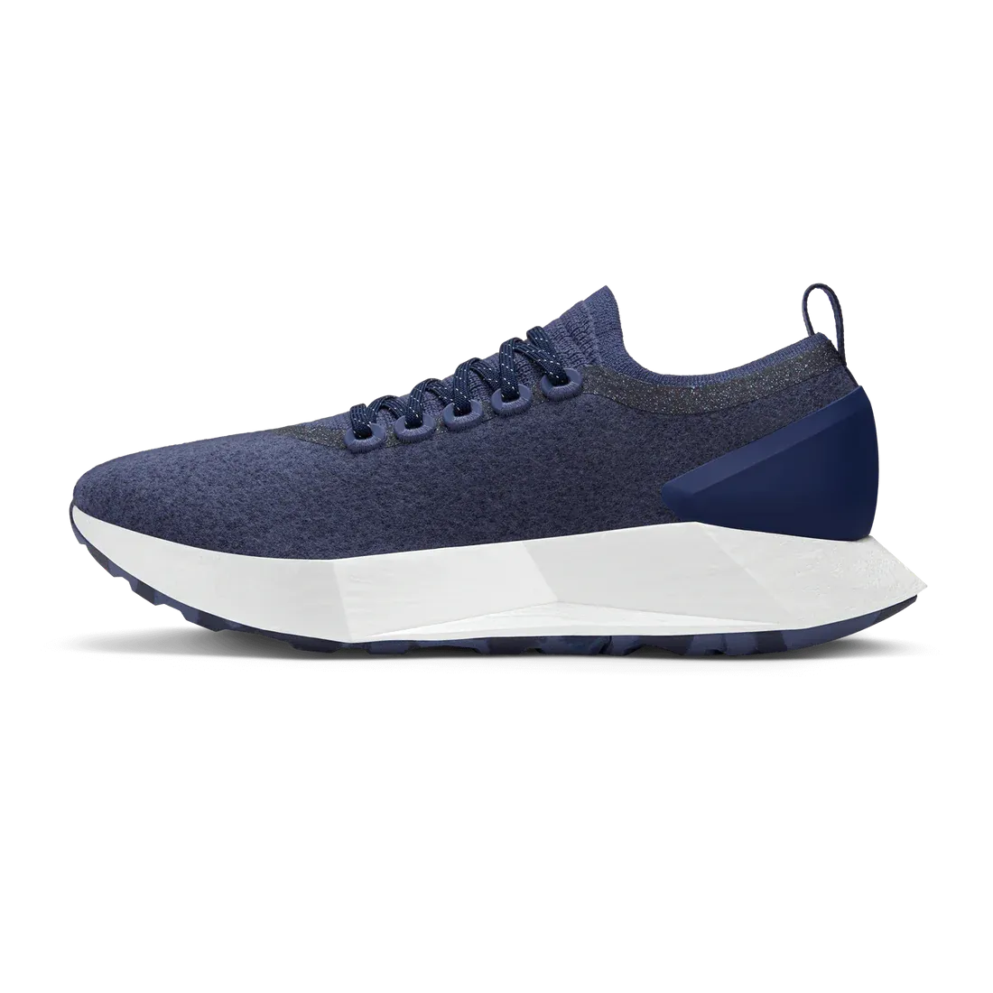 Allbirds Men's wool Flyers - Hazy Indigo (Blizzard Sole)