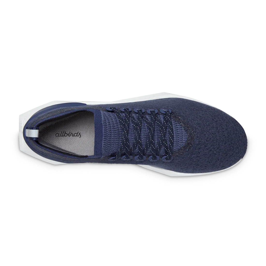 Allbirds Men's wool Flyers - Hazy Indigo (Blizzard Sole)