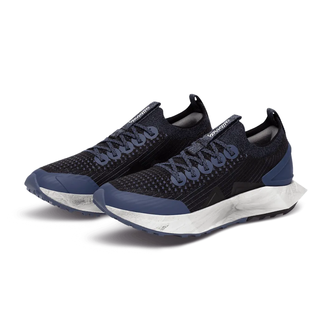 Allbirds Women Tree Flyer 2 :  Natural Black, Hazy Indigo (Sweet Grey)