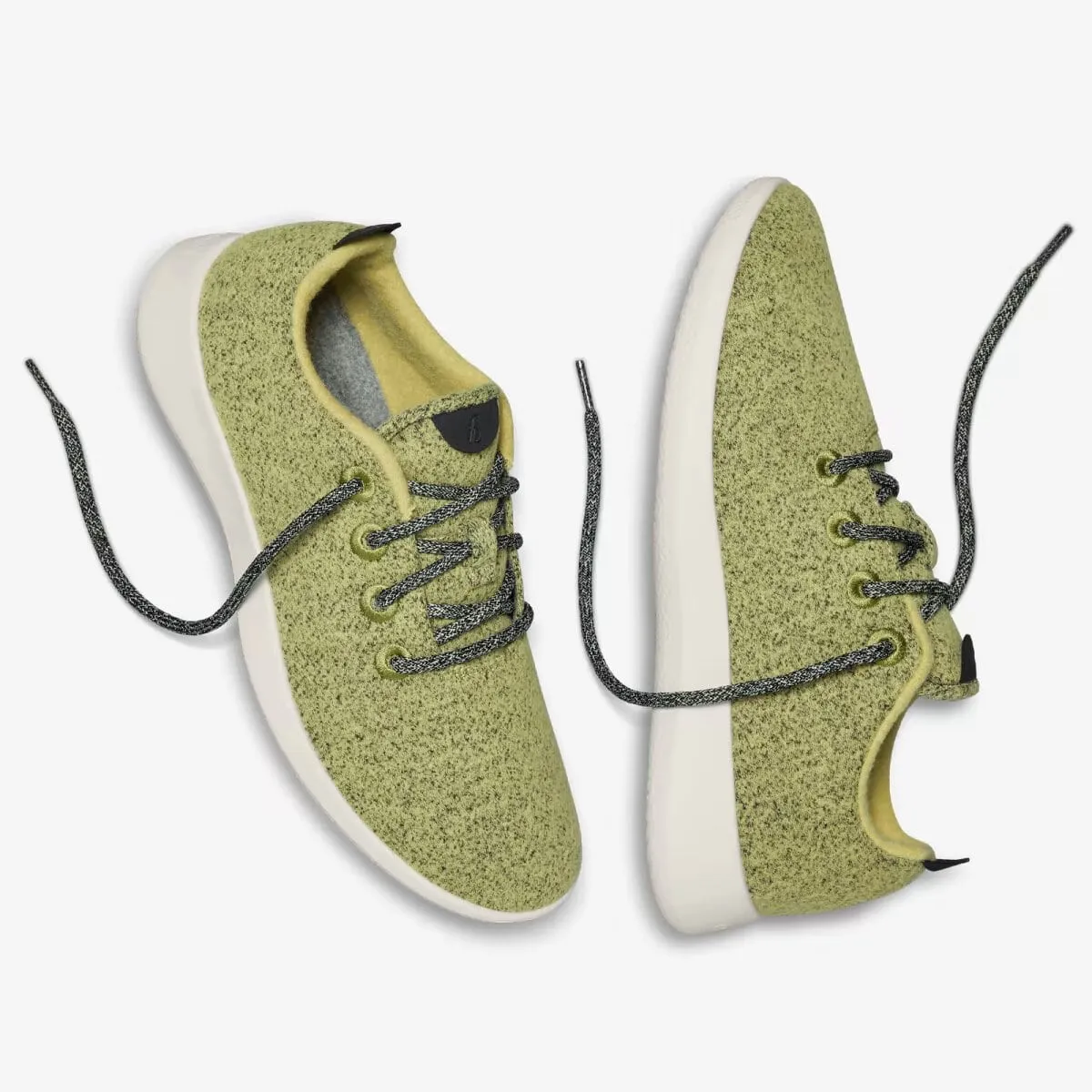 Allbirds Wool Runners - CLASSICS: Hazy Lime (Natural White Sole)