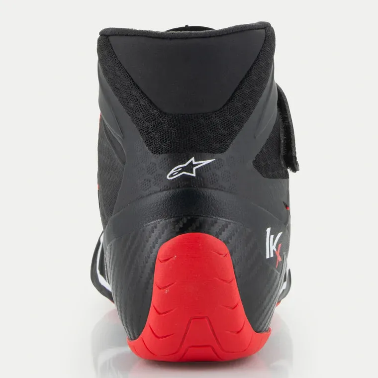 ALPINESTARS 2712124_123_10 Karting shoes TECH-1 KX V3 FIA 8877-2022 - Black / White / Red, Size 10