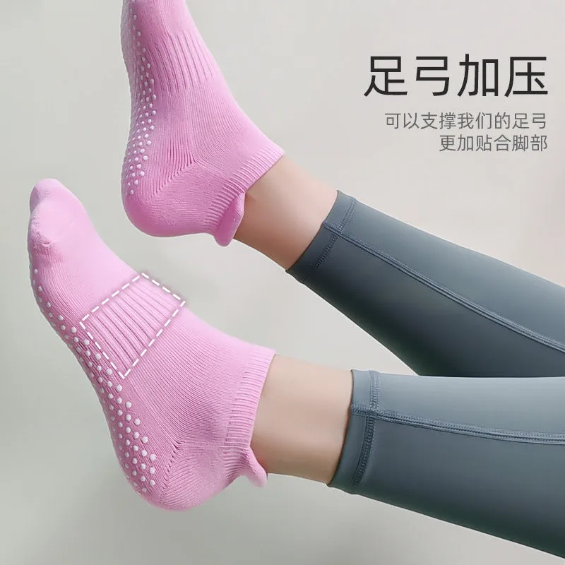 Anti-Skid Cushioned Tab Ankle Socks