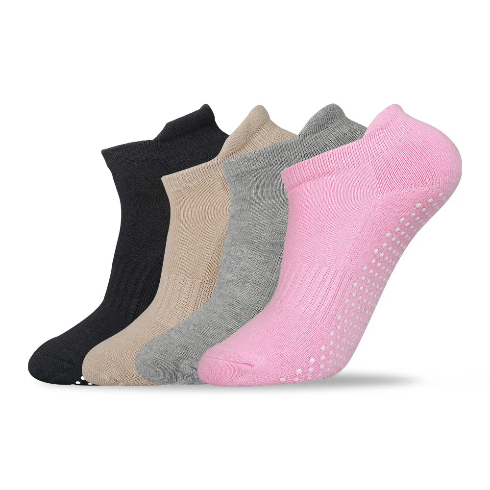 Anti-Skid Cushioned Tab Ankle Socks