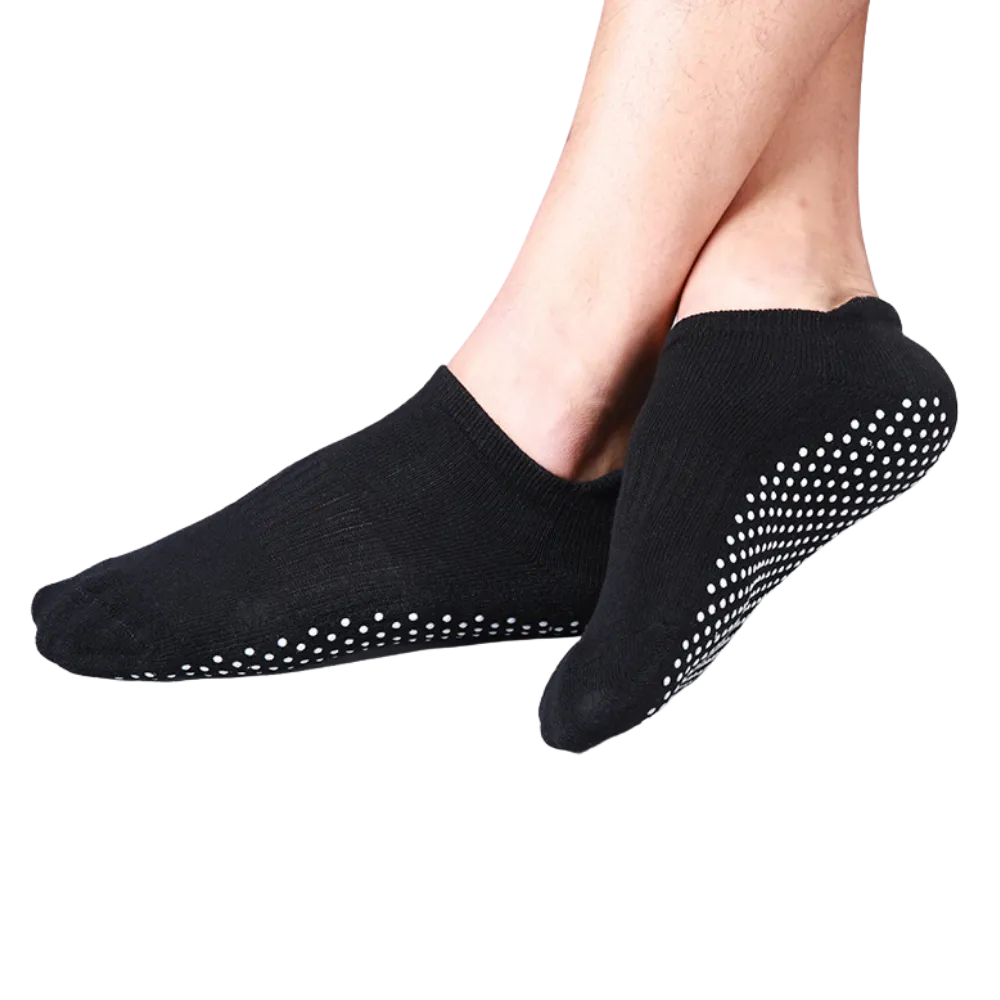 Anti-Skid Cushioned Tab Ankle Socks