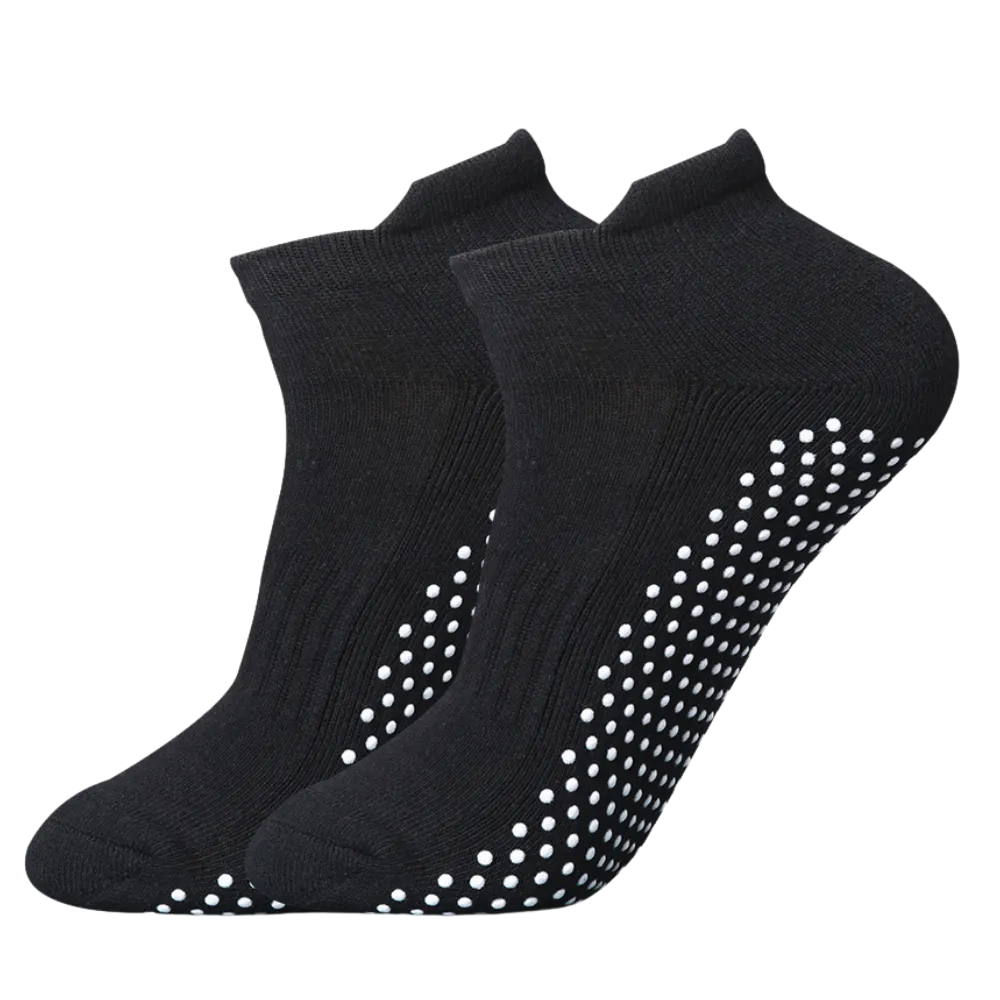 Anti-Skid Cushioned Tab Ankle Socks