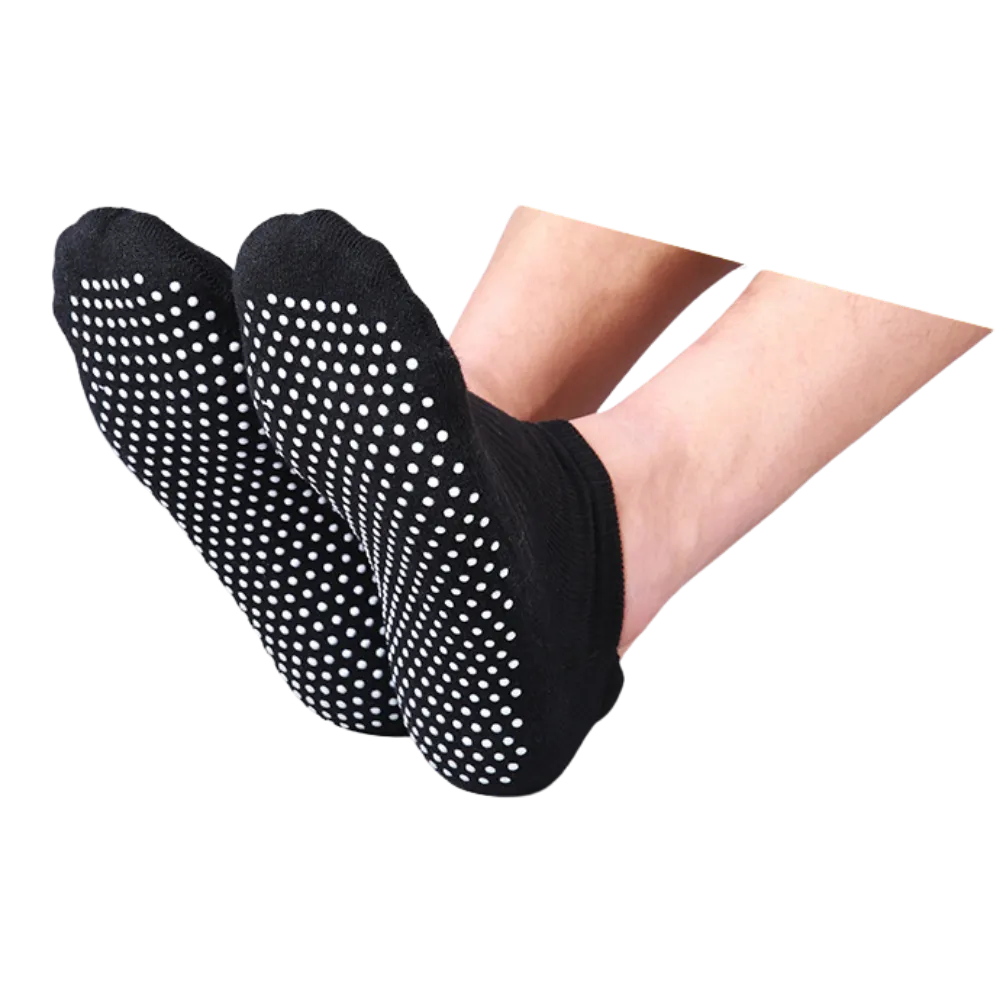 Anti-Skid Cushioned Tab Ankle Socks