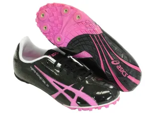 Asics Hyper RocketGirl SP 3 Womens Black Magenta Track Field Cleat Shoes