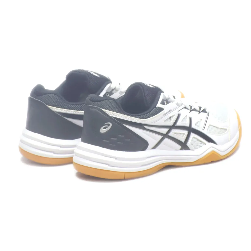 Asics Upcourt 4 Sport Shoes Leather White Colour For Women