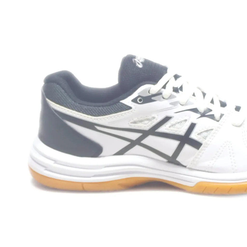 Asics Upcourt 4 Sport Shoes Leather White Colour For Women