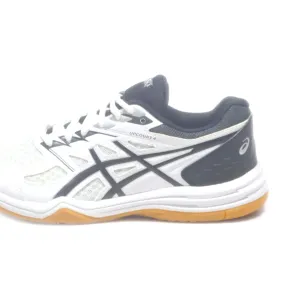 Asics Upcourt 4 Sport Shoes Leather White Colour For Women