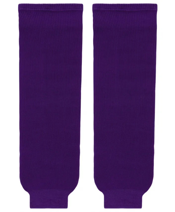 Athletic Knit (AK) HS630-010 Purple Knit Ice Hockey Socks