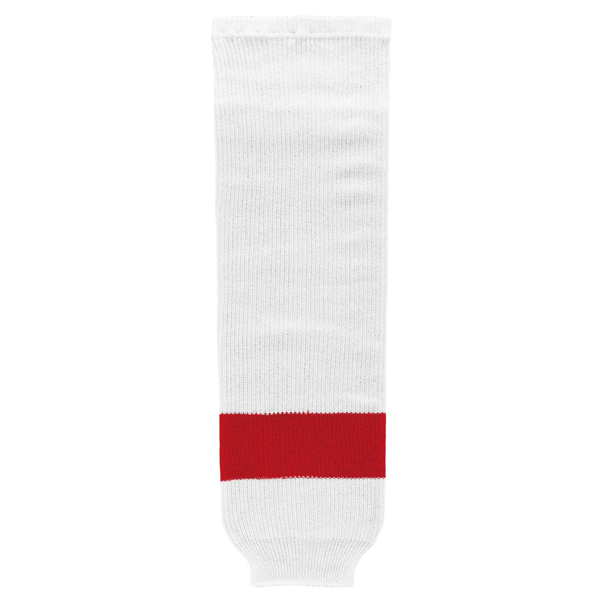 Athletic Knit (AK) HS630-203 Detroit Red Wings White Knit Ice Hockey Socks