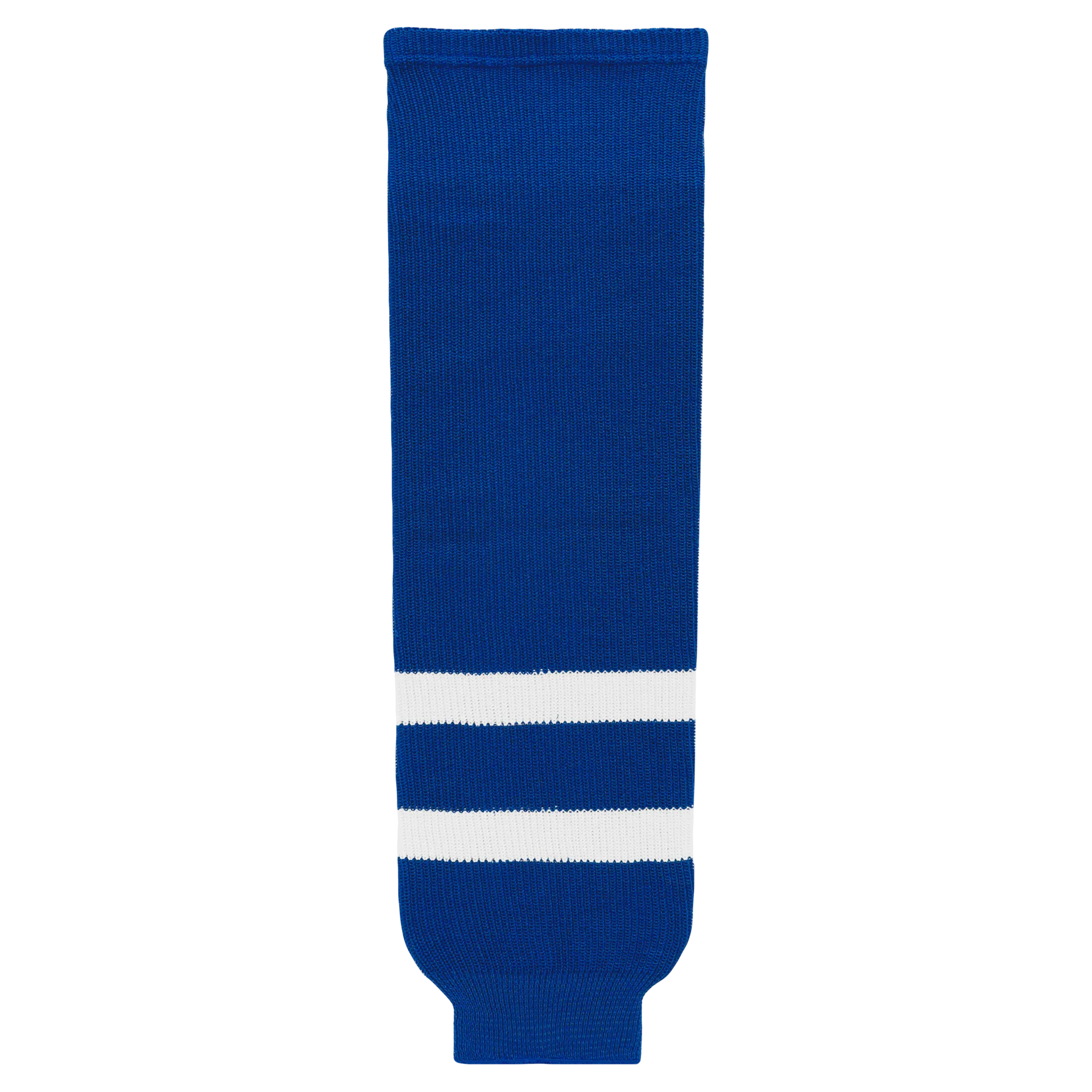 Athletic Knit (AK) HS630-204 Old Toronto Maple Leafs Royal Blue Knit Ice Hockey Socks