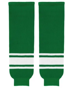 Athletic Knit (AK) HS630-210 Toronto St. Pats Kelly Green/White Knit Ice Hockey Socks