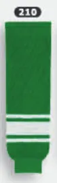 Athletic Knit (AK) HS630-210 Toronto St. Pats Kelly Green/White Knit Ice Hockey Socks