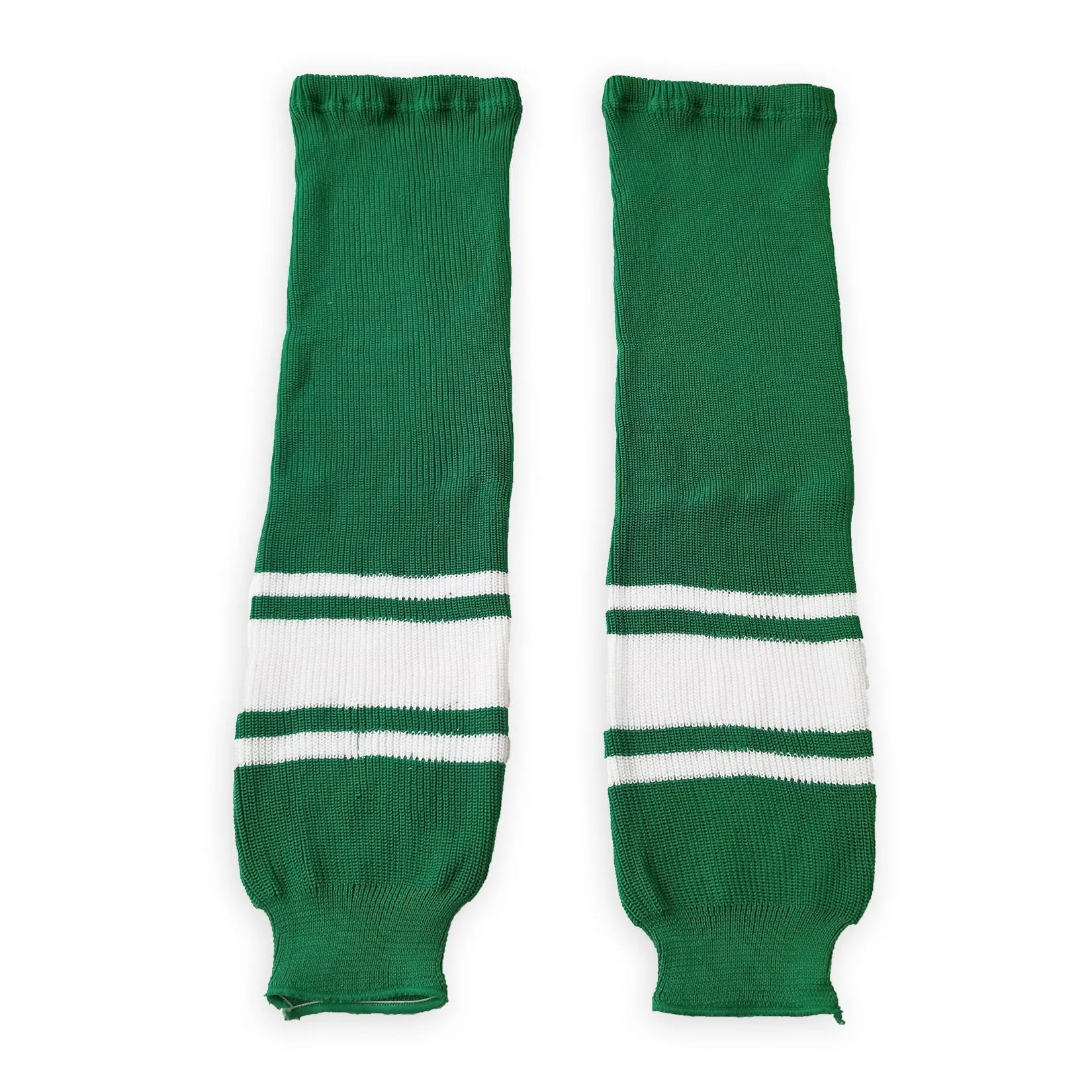 Athletic Knit (AK) HS630-210 Toronto St. Pats Kelly Green/White Knit Ice Hockey Socks