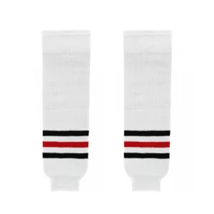 Athletic Knit (AK) HS630-305 Portland Winterhawks White Knit Ice Hockey Socks