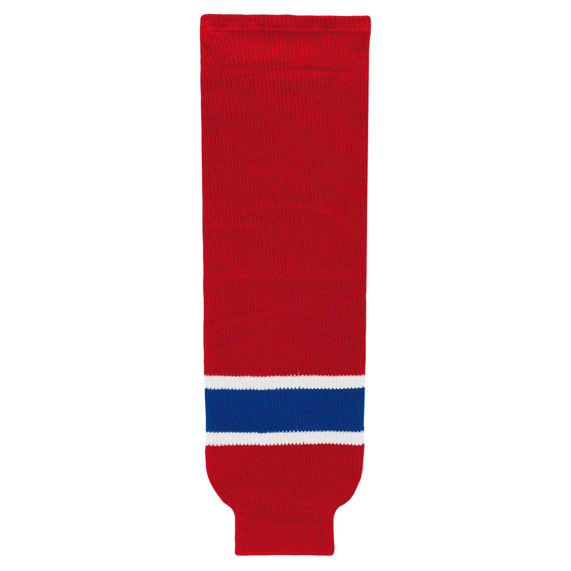 Athletic Knit (AK) HS630-308 Edmonton Oil Kings Red Knit Ice Hockey Socks