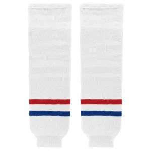 Athletic Knit (AK) HS630-309 Spokane Chiefs White Knit Ice Hockey Socks