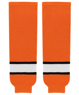 Athletic Knit (AK) HS630-330 Detroit Compuware Ambassadors Orange Knit Ice Hockey Socks