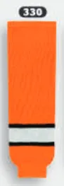 Athletic Knit (AK) HS630-330 Detroit Compuware Ambassadors Orange Knit Ice Hockey Socks