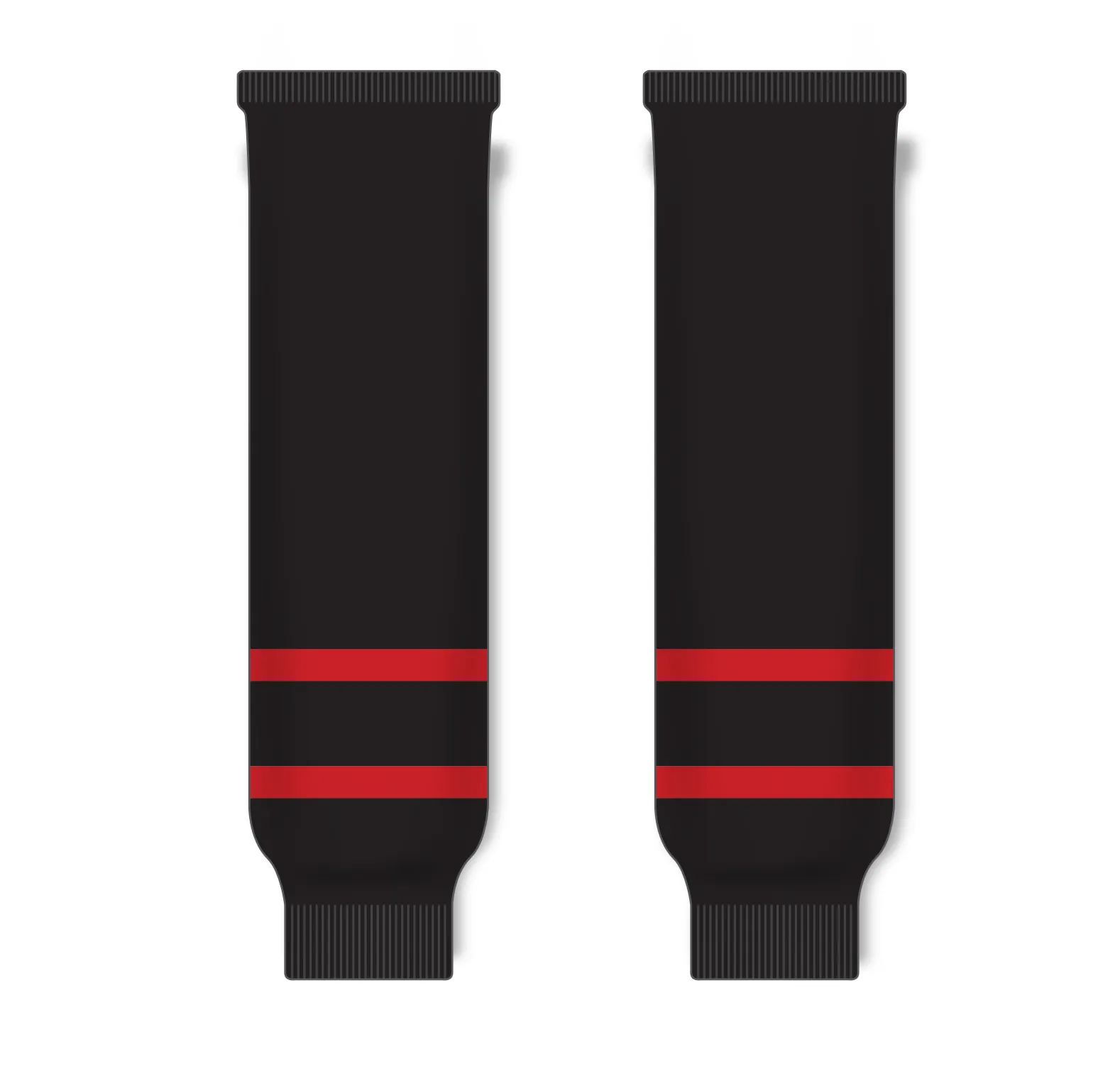 Athletic Knit (AK) HS630-336 Ottawa Senators Black Knit Ice Hockey Socks