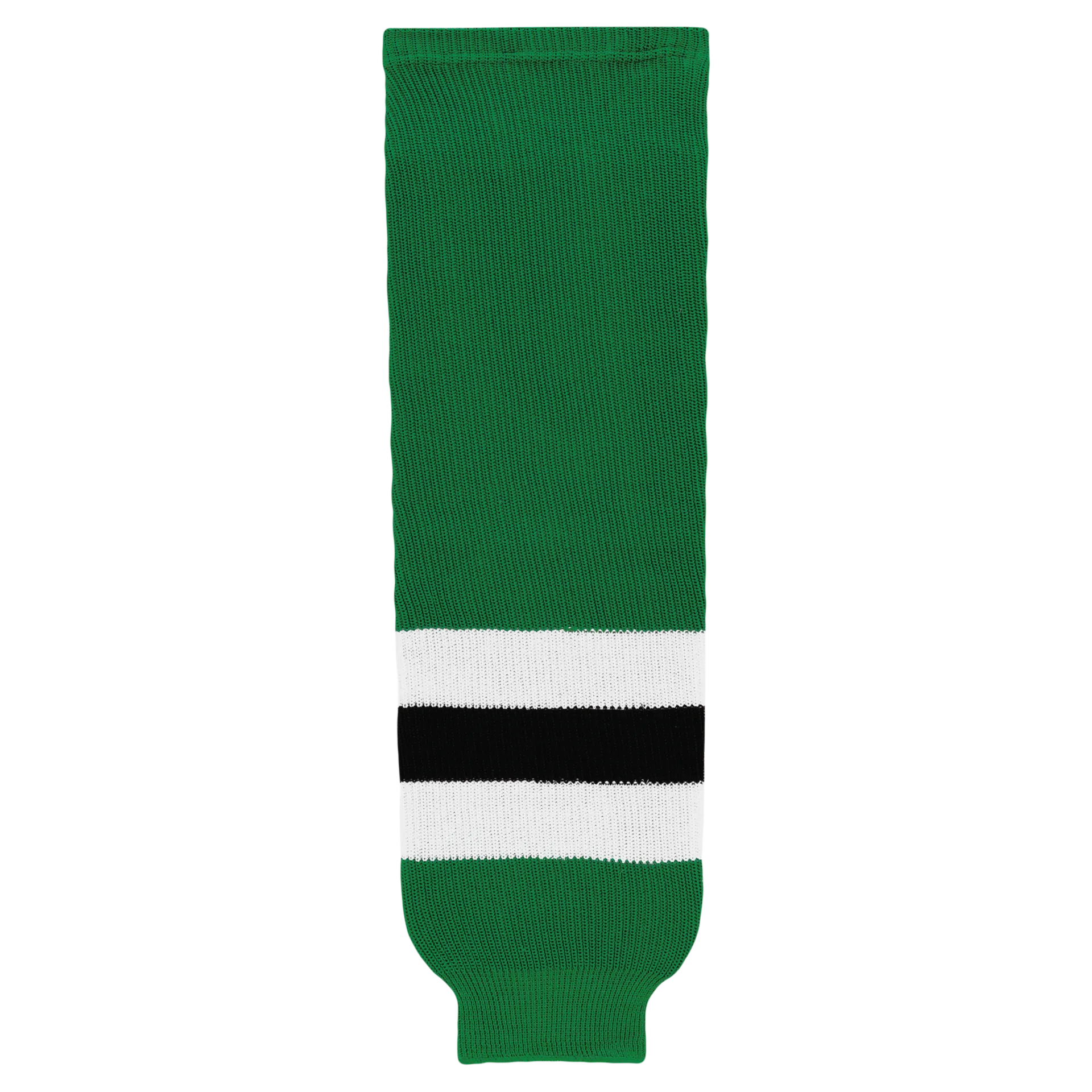 Athletic Knit (AK) HS630-376 2013 Dallas Stars Kelly Green Knit Ice Hockey Socks