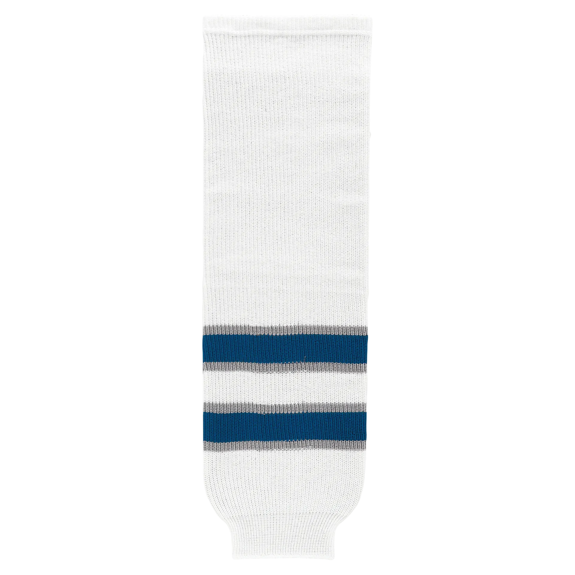 Athletic Knit (AK) HS630-596 2011 Winnipeg Jets White Knit Ice Hockey Socks