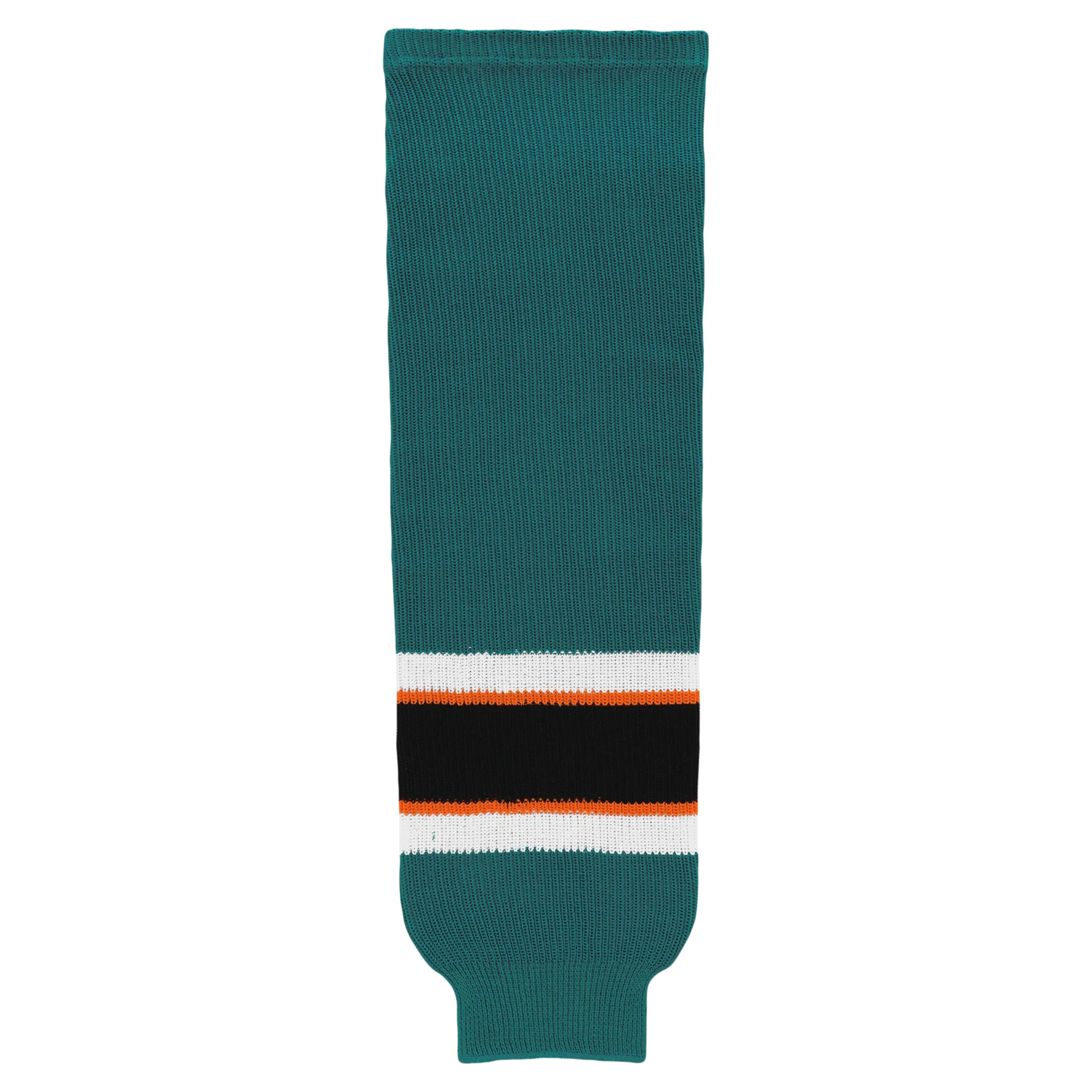 Athletic Knit (AK) HS630-736 2009 San Jose Sharks Dark Teal Knit Ice Hockey Socks