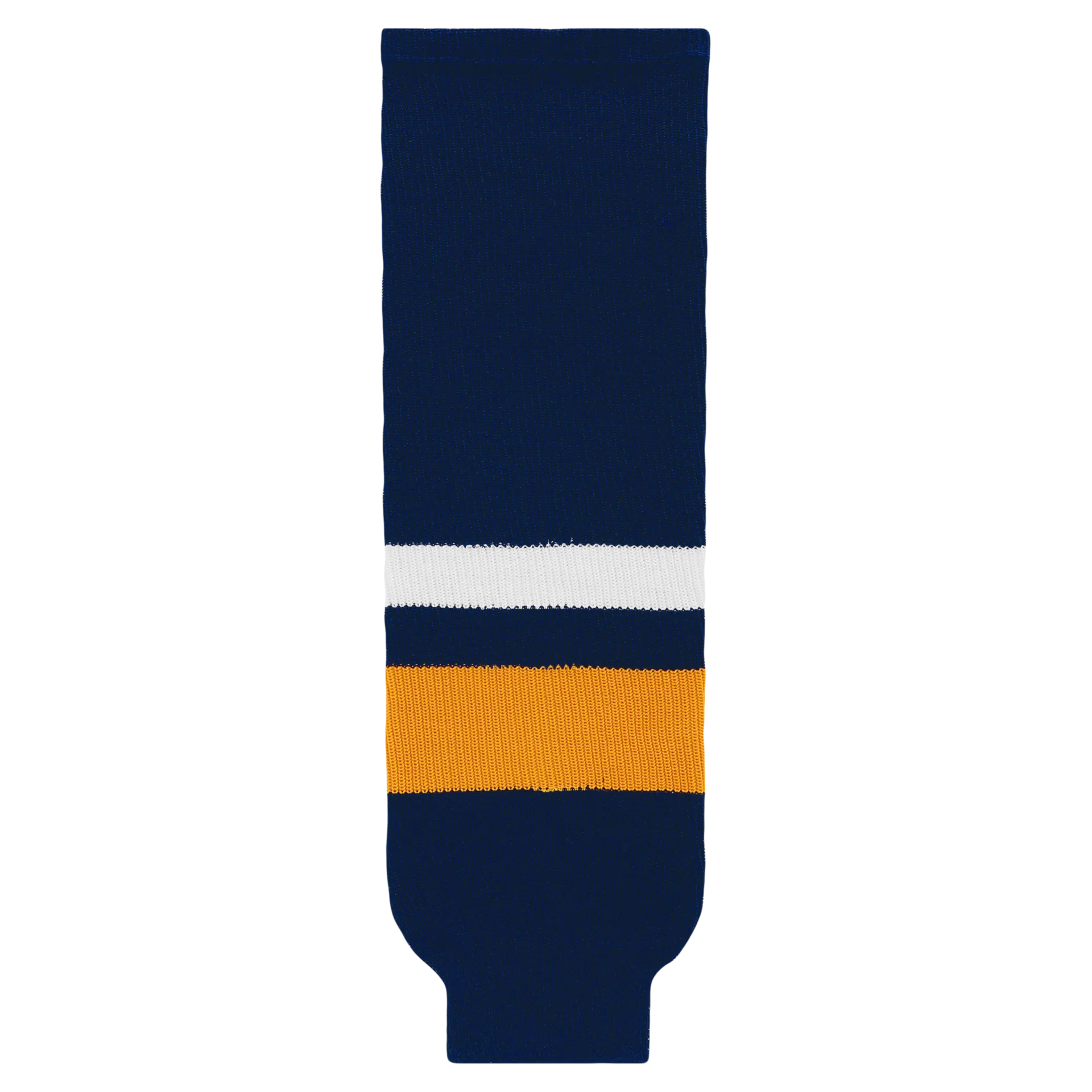 Athletic Knit (AK) HS630-800 2008 Buffalo Sabres Navy Knit Ice Hockey Socks