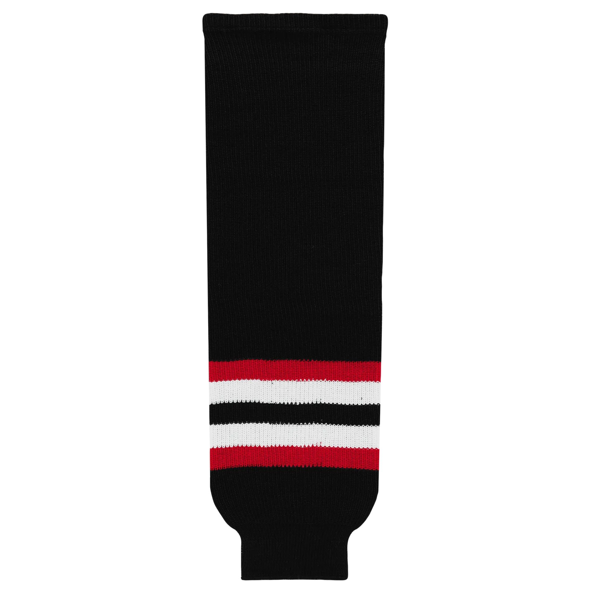 Athletic Knit (AK) HS630-936 2009 Ottawa Senators Third Black Knit Ice Hockey Socks